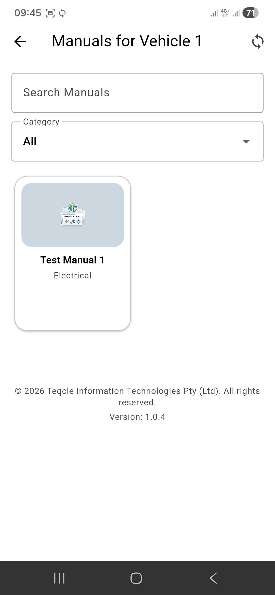 Manuals